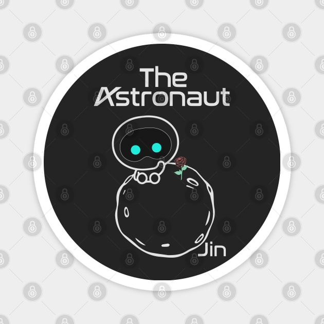 WOOTTEO THE ASTRONAUT BTS JIN - Wootteo - Magnet | TeePublic